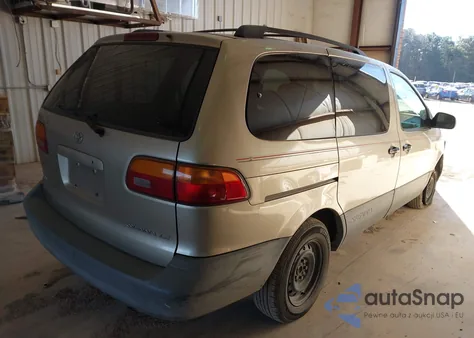 2000 Toyota Sienna Le z USA, uszkodzony, nr VIN 4T3ZF13C4YU278909